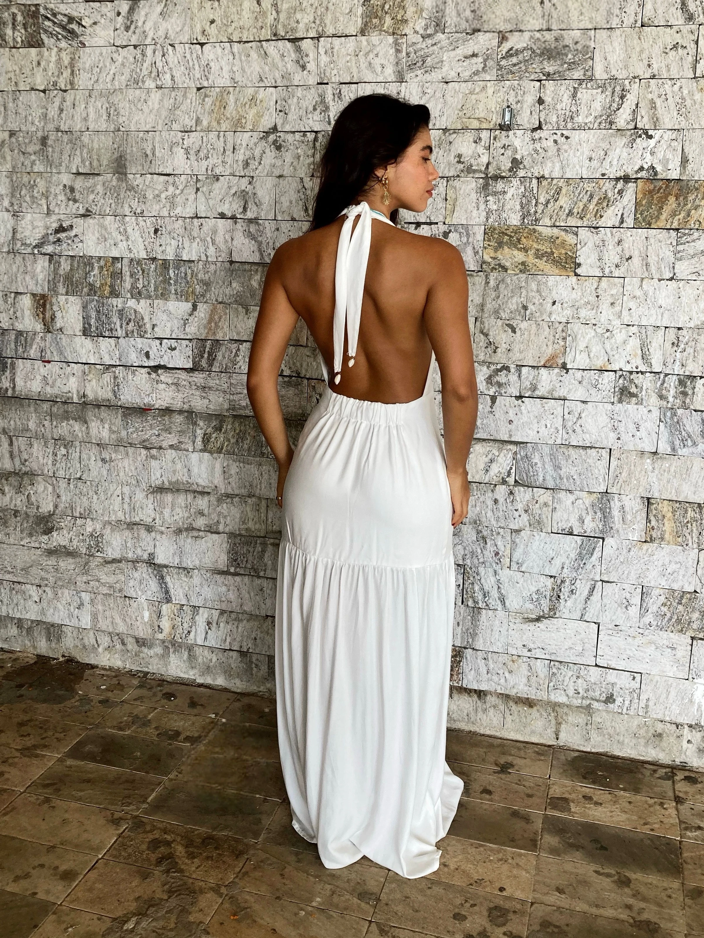 PRÉ-VENDA Vestido longo Itaúnas - 5