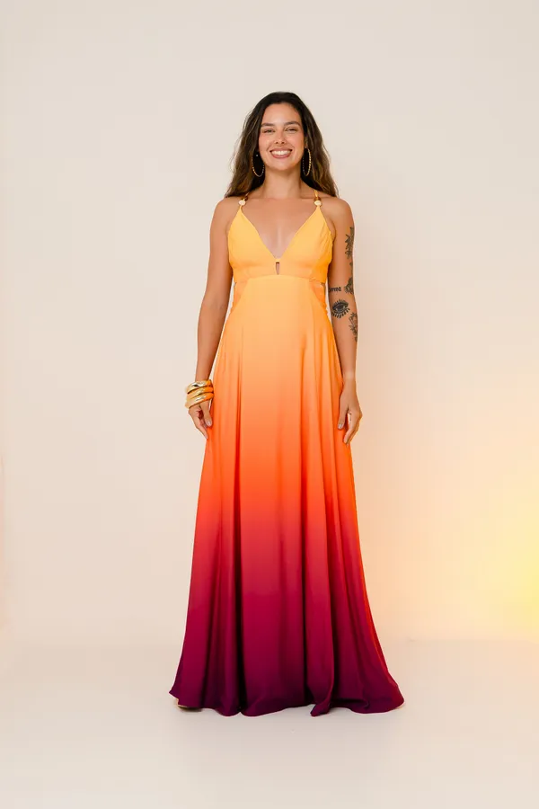PRÉ-VENDA Vestido Ilha Bela Oasis - imagem 3