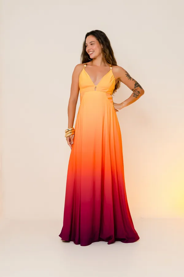 PRÉ-VENDA Vestido Ilha Bela Oasis - imagem 1