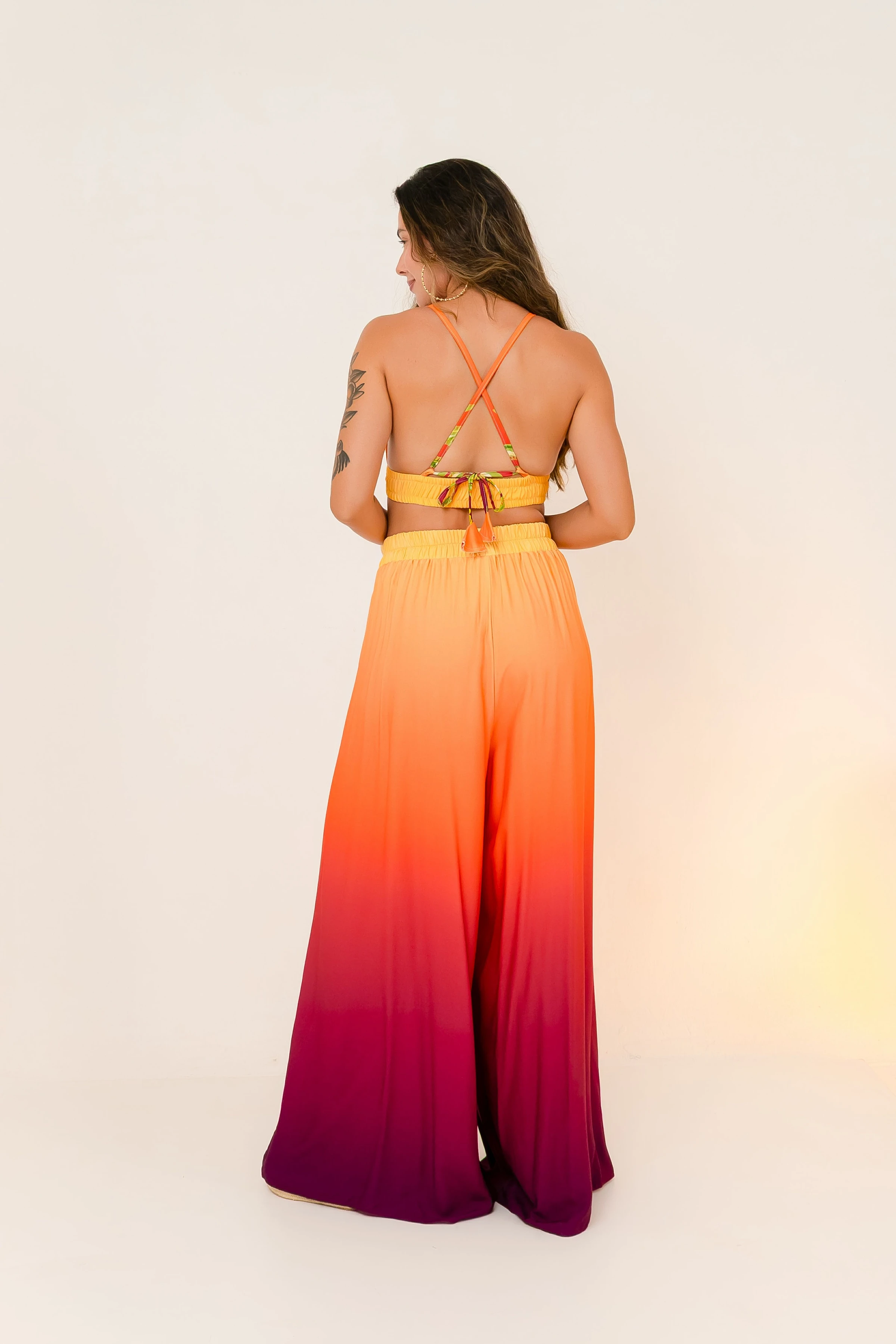 PRÉ-VENDA Calça Pantalona Maresia Oasis - 5
