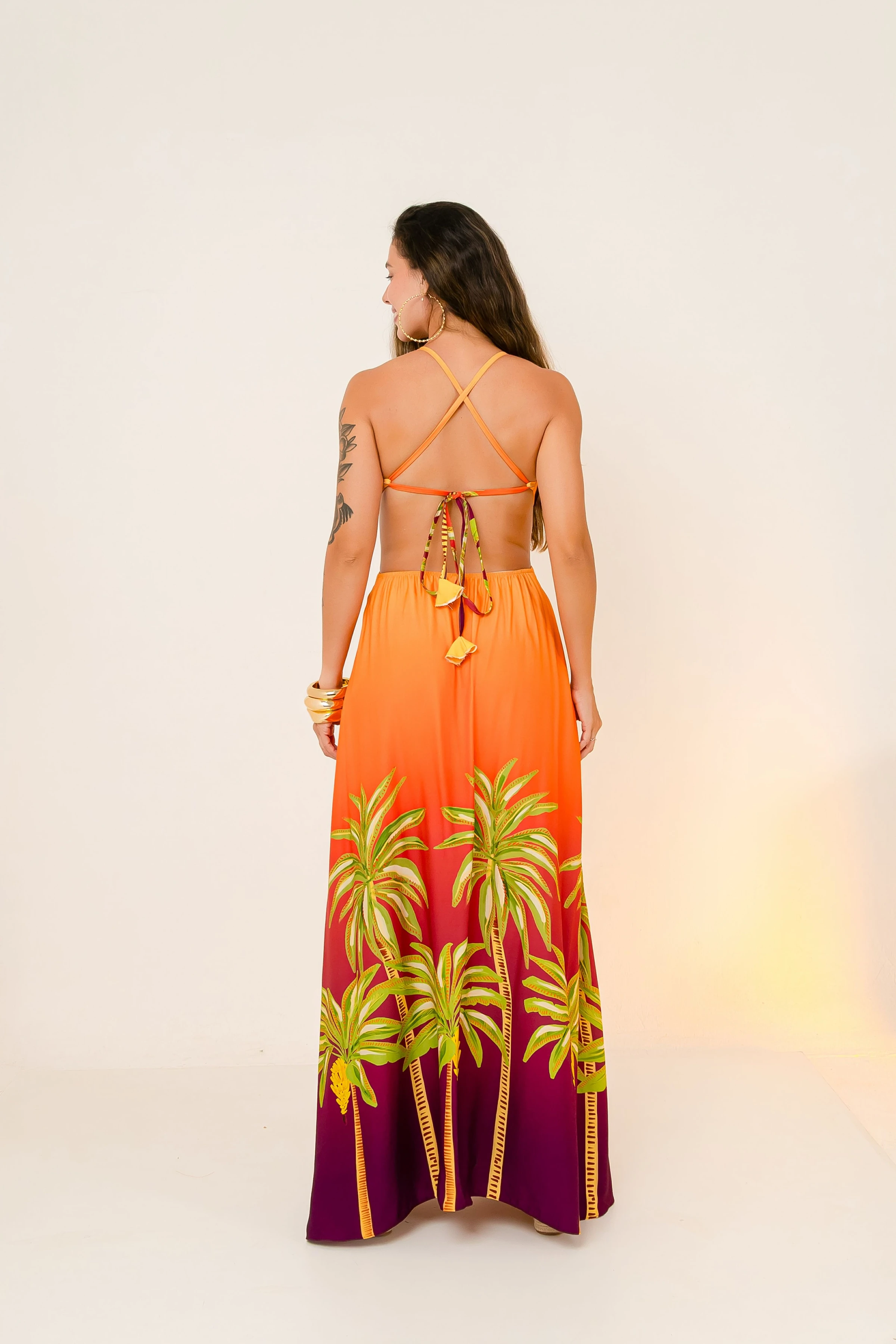 PRÉ-VENDA Vestido Flecheiras Oasis Bananeira  - 3