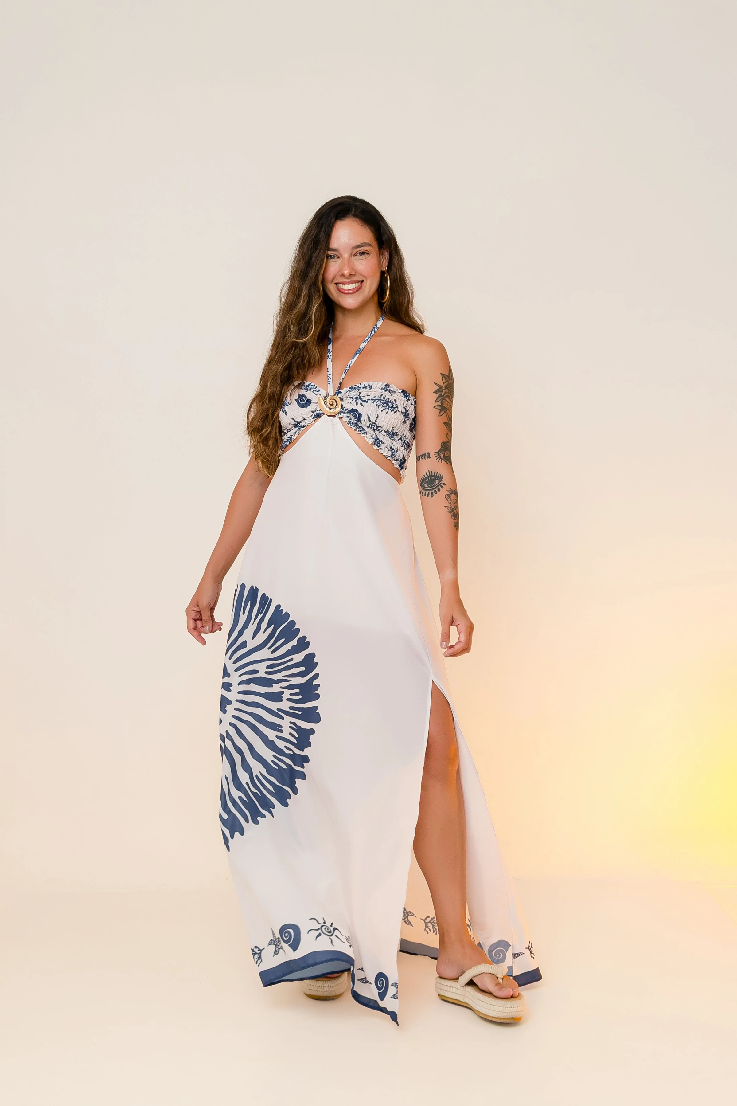 PRÉ-VENDA Vestido Arraial Max concha - 5