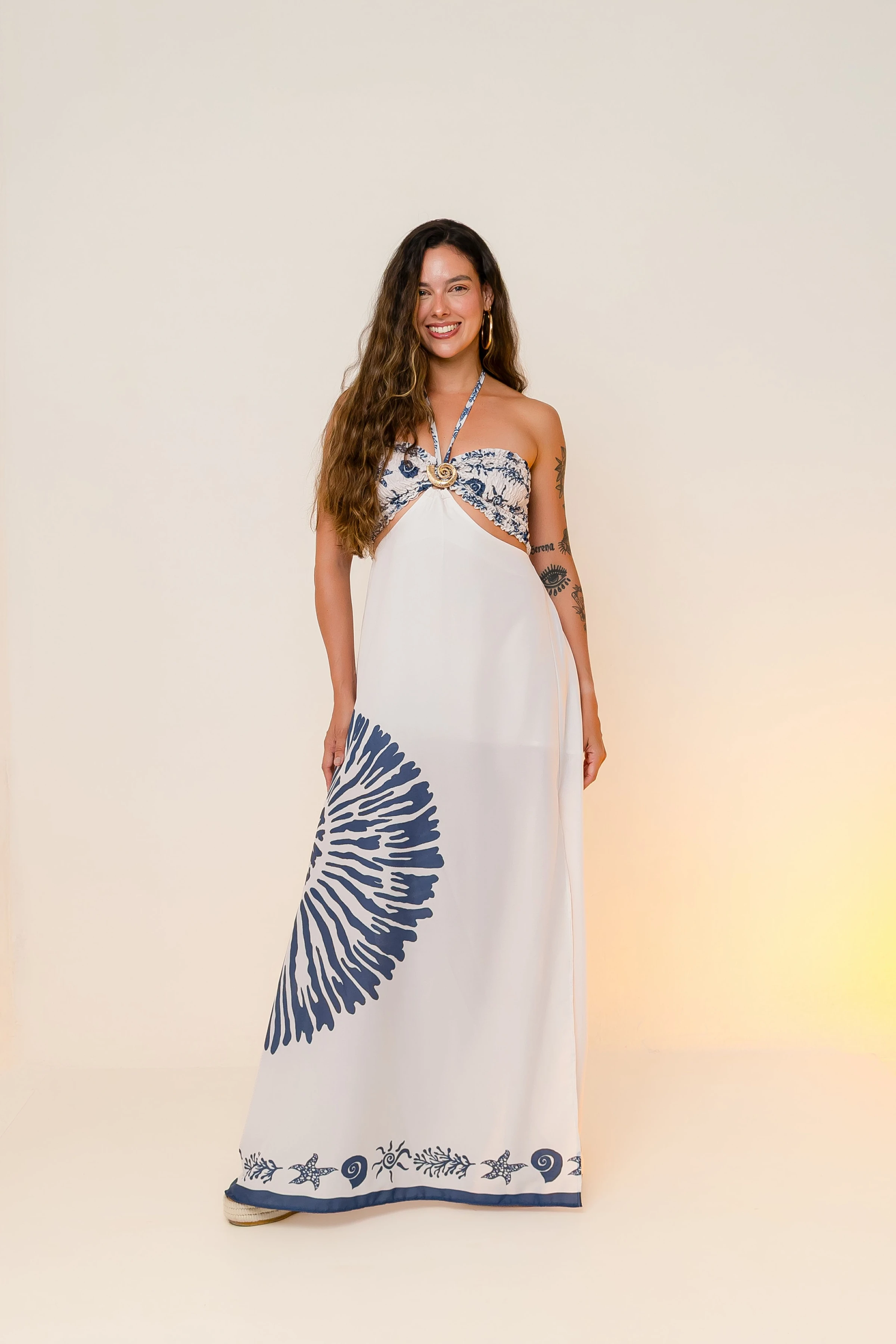 PRÉ-VENDA Vestido Arraial Max concha - 6