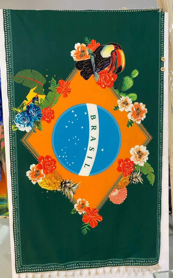 PRÉ-VENDA Canga Saia Brasil tropical  - imagem 5