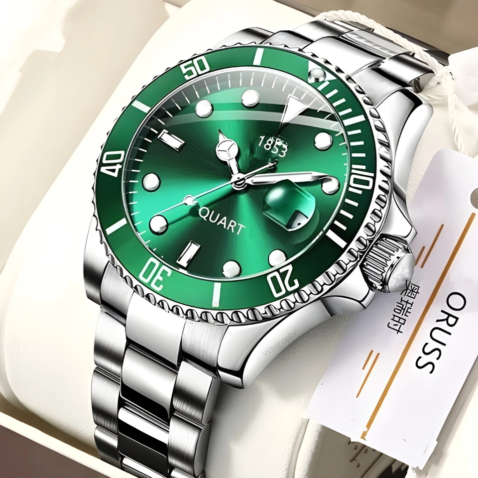 Relógio Masculino a Prova d'agua Pallyjane/Bolffendo Moda Homem elegante pra Presente - 7