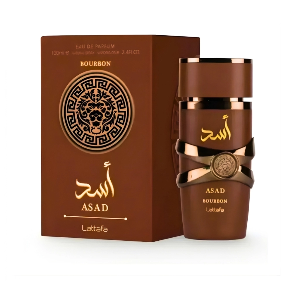 Perfume Asad Bourbon Lattafa 100ml Original Alta Fixação - imagem 2