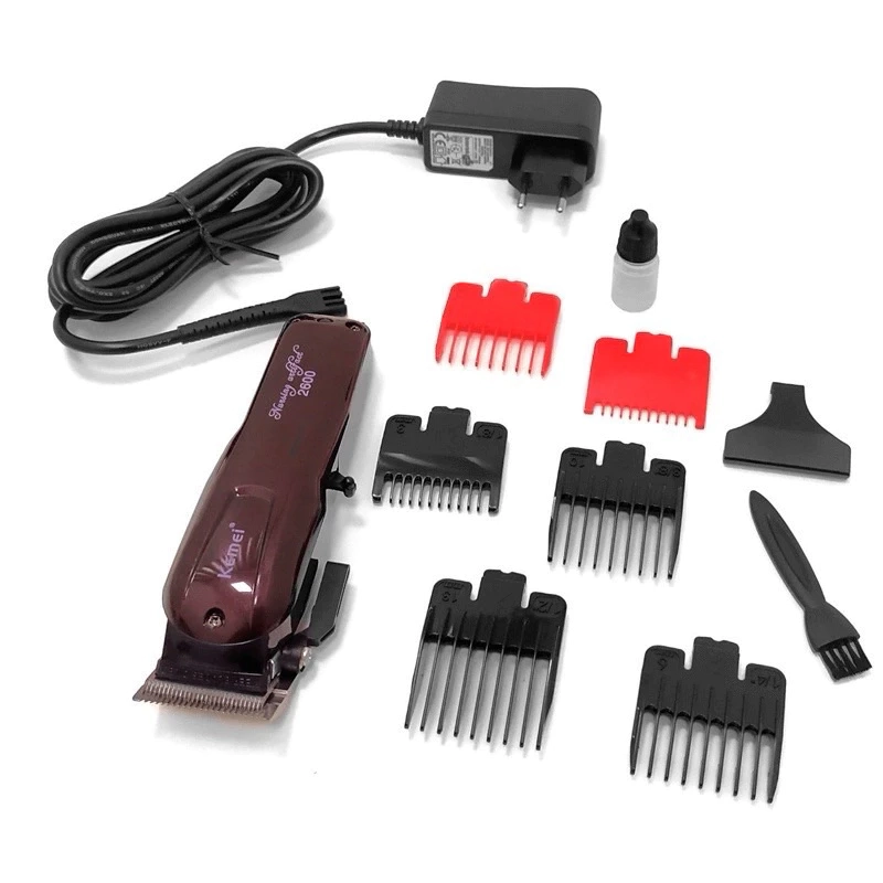 Máquina de Cortar Cabelo Profissional sem fio recarregável Keme cordless Km 2600  - 3