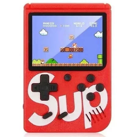 Mini Video Game Portátil Sup C/ 400 jogos + 1 Controle para 2 jogadores Console - 6