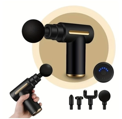 Pistola De Massagem Muscular De Alta Frequência Com Massageador Elétrico Profissional Portátil - 1