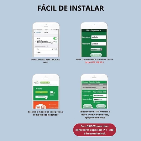 Repetidor Amplificador De Sinal Wifi 600/mbps Ultra Rápido sinal forte - 3