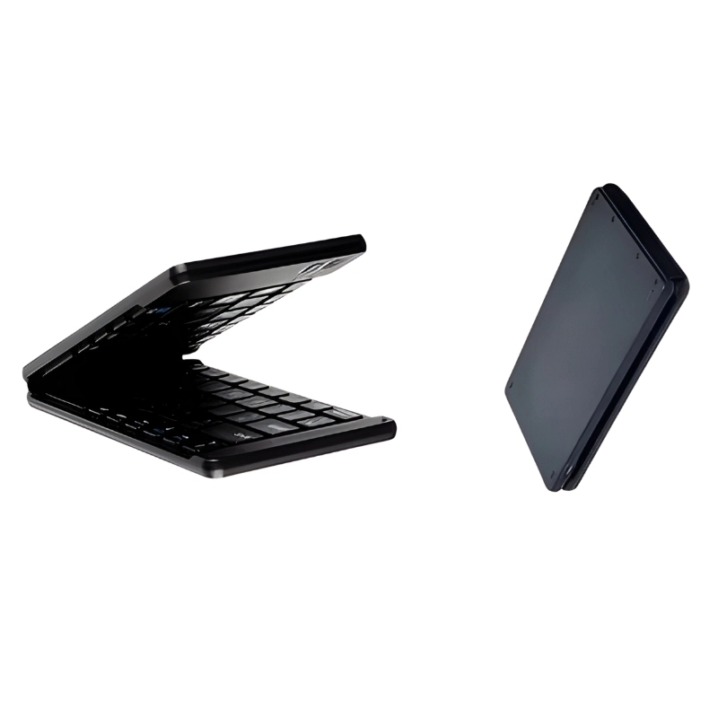 Mini teclado Sem Fio Bluetooth Universal Dobrável Portátil H'maston JP106 - 5