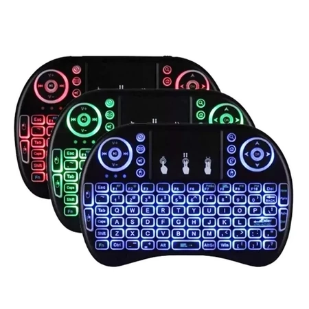 Mini Teclado Com Iluminação Para Smart Tv, Tablet, Xbox360/Ps3 MINI KEY - 2