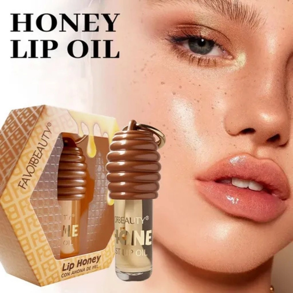 Kit Gloss Franciny Ehlke Lip Honey + Lip Bunny + lip love Hidratação e Brilho Intenso Efeito Bocão - 6