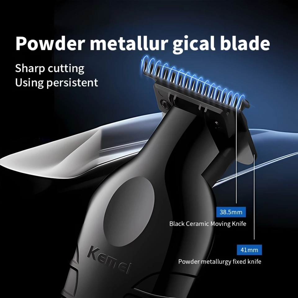 Máquina De acabamento pezinho Profissional Kemei 2299 - 5