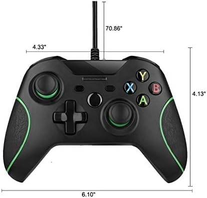 Controle Xbox One Pc Usb com fio Joystick compativel para xbox - 4