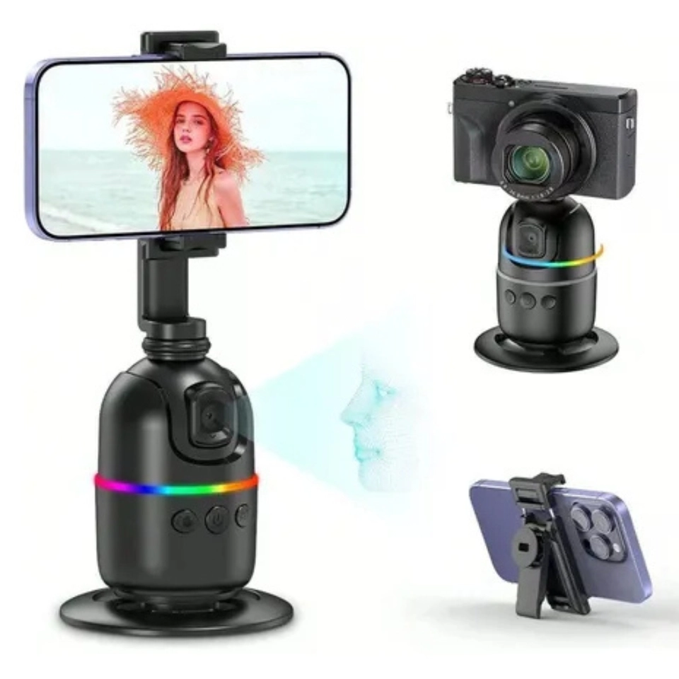 Gimbal Suporte Celular 360 Reconhecimento Facial Lançamento - 6