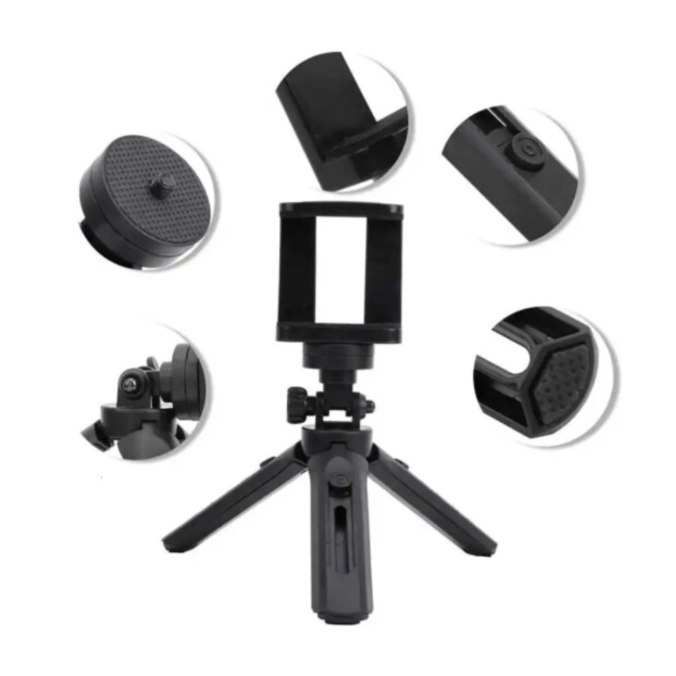 Tripé Tripod Suporte Celular 360º – Base Estável  - 2