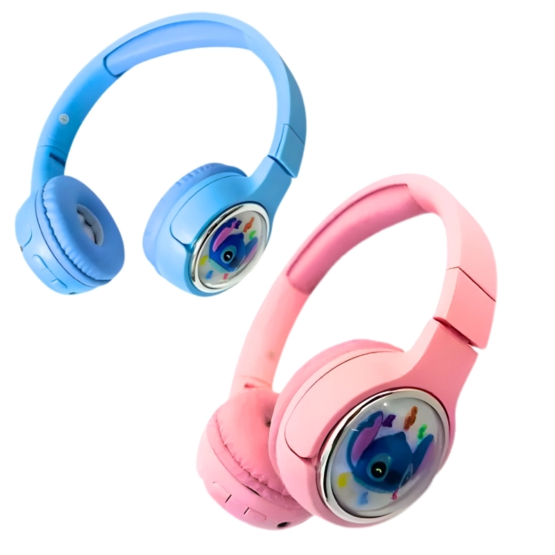 Fone De Ouvido Infantil Stitch - Perfeito Para Crianças - 6