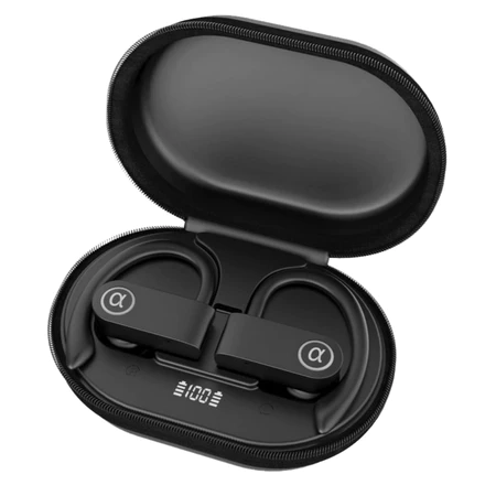 Fone Ouvido Bluetooth 5.3 Sport Orelhas Penduradas Sem Fio IPX5 A'GOLD FN-B21 Academia Corrida - 5