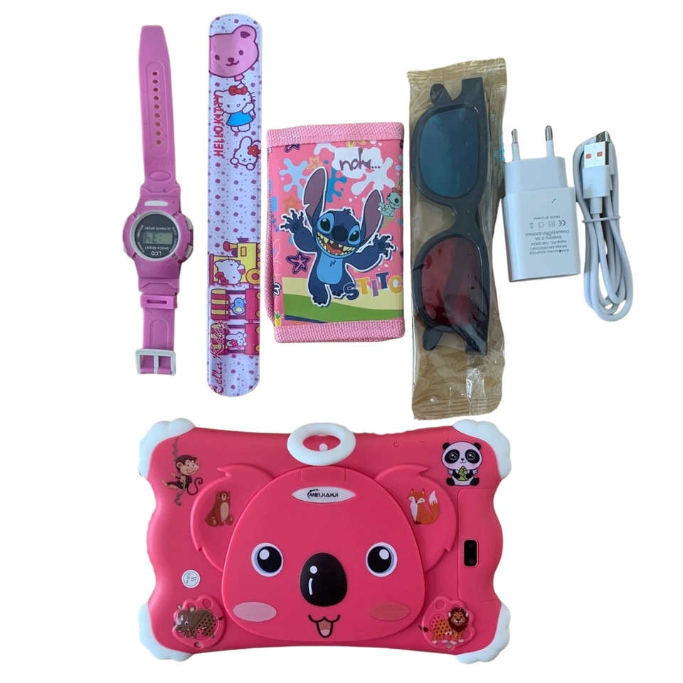 Tablet Infantil Educativo K7 Pro 8GB + 256GB - Android 13 - 7” IPS - 3