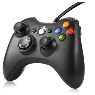 Controle Xbox 360 Com Fio Para Video Game e PC/ Fat E Pc Joystick Jogo gamepad - 1