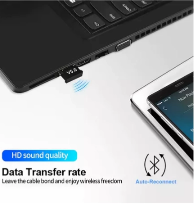 Adaptador USB Bluetooth 5.0 Para Receptor De Áudio De Driver Gratuito De Computador Desktop - 4