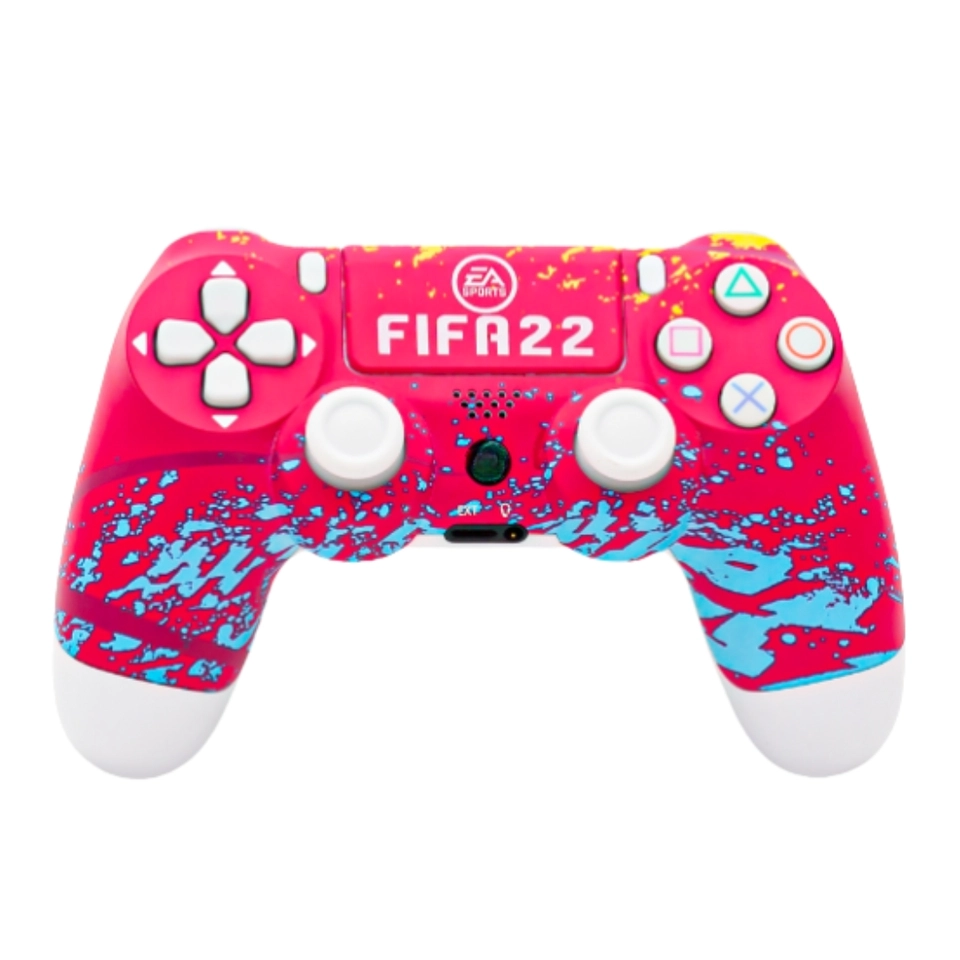 Controle Personalizado compatível com Ps4 sem fio joystick com cabo carregável - 5