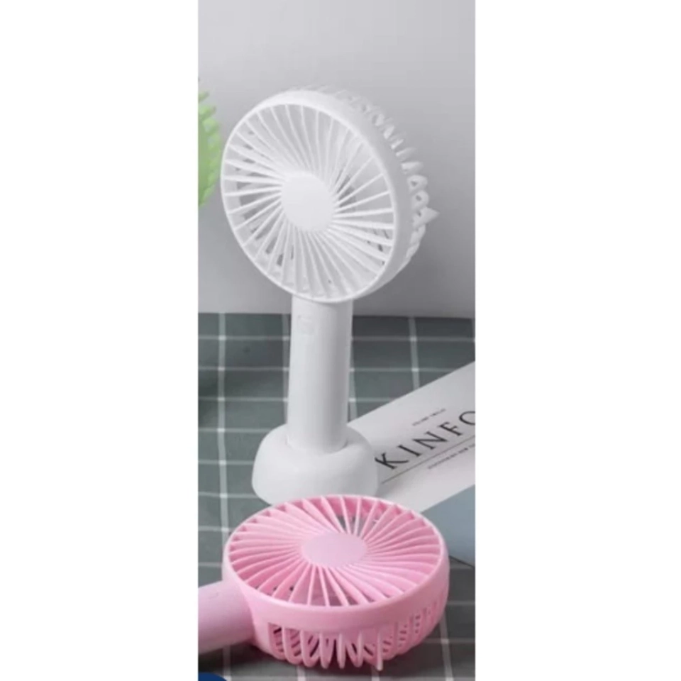 Ventilador Portátil Mini De Mão Mesa Recarregavel Usb Led - imagem 4
