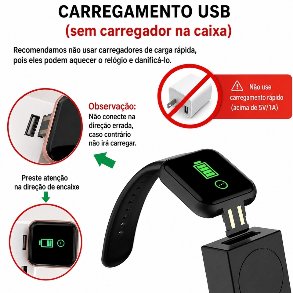 Kit 2 Relógio Smartwatch Android Ios Inteligente D20 Y68 Bluetooth coloca foto - imagem 3
