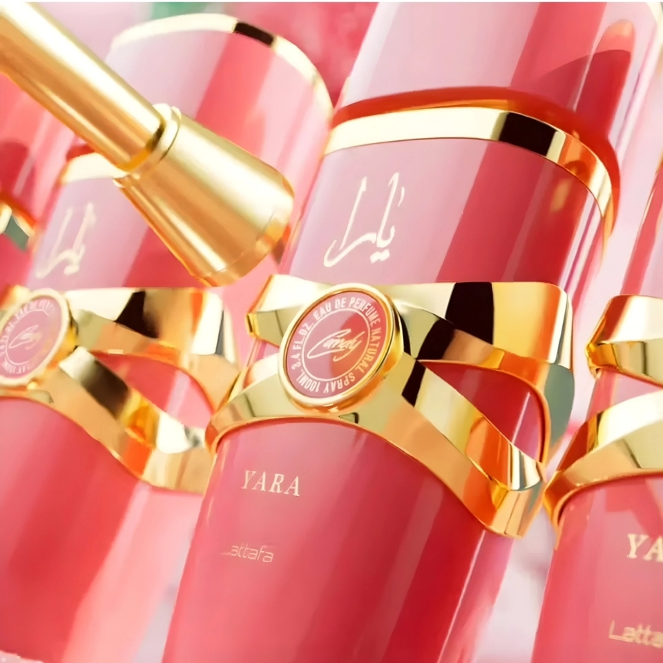 Perfume Yara Lattafa Candy Perfume Árabe Fragrância Doce Edp 100ml - Feminino - imagem 2