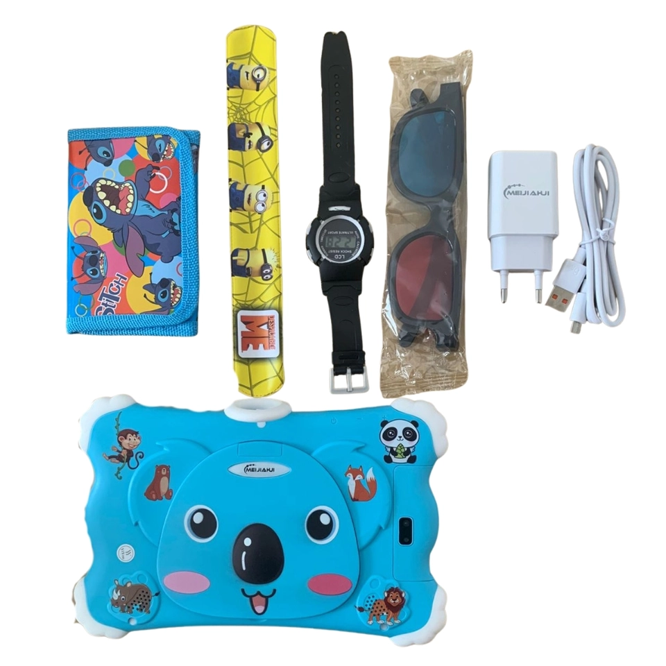 Tablet Infantil Educativo K7 Pro 8GB + 256GB - Android 13 - 7” IPS - 5