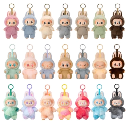 Nova Coleção Labubu V1  - Boneca de Pelúcia Sorriso, Ideal como Presente - 5