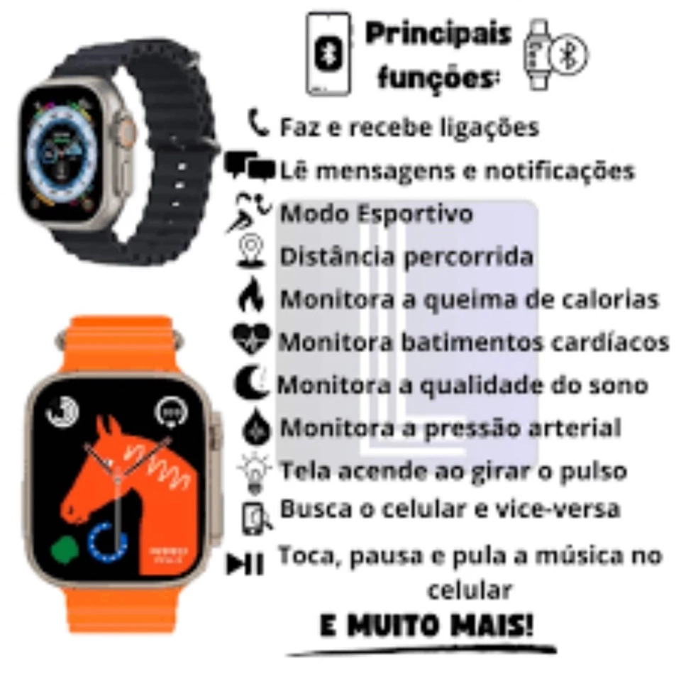 Rélogio Inteligente Smartwach K9 Ultra 2 49mm 2024 Serie 10 - 7