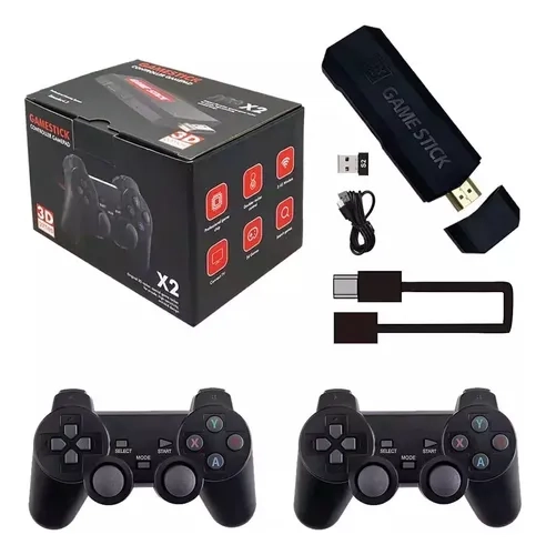 Game Stick Gd10 37000mil Jogos 64gb 2 Controles Sem Fio-Pronto De Entrega Retro Para PSP PS1 GBA - 6
