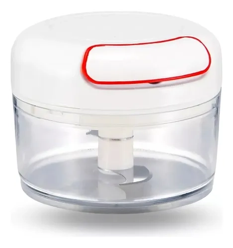 Mini Processador Triturador De Alimentos Alho - 2 Lâminas - 6