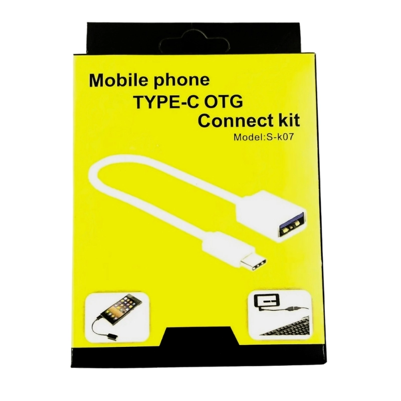 Adaptador Conversor Usb Para Tipo-c Macho Fêmea Otg Usb-c Conector Pen Drive Carregador Celular Notebook Cor Preto - imagem 4