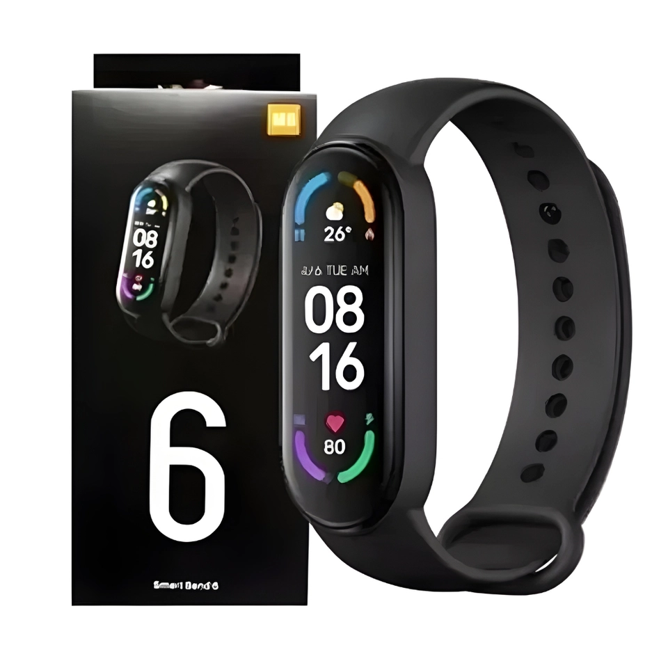 Smartband M6 Fitness – Monitor Cardíaco, Notificações e Passos ( REPLICA ) - imagem 1