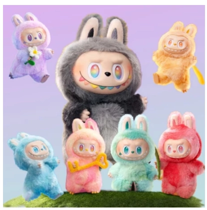 Nova Coleção Labubu V1  - Boneca de Pelúcia Sorriso, Ideal como Presente - 1