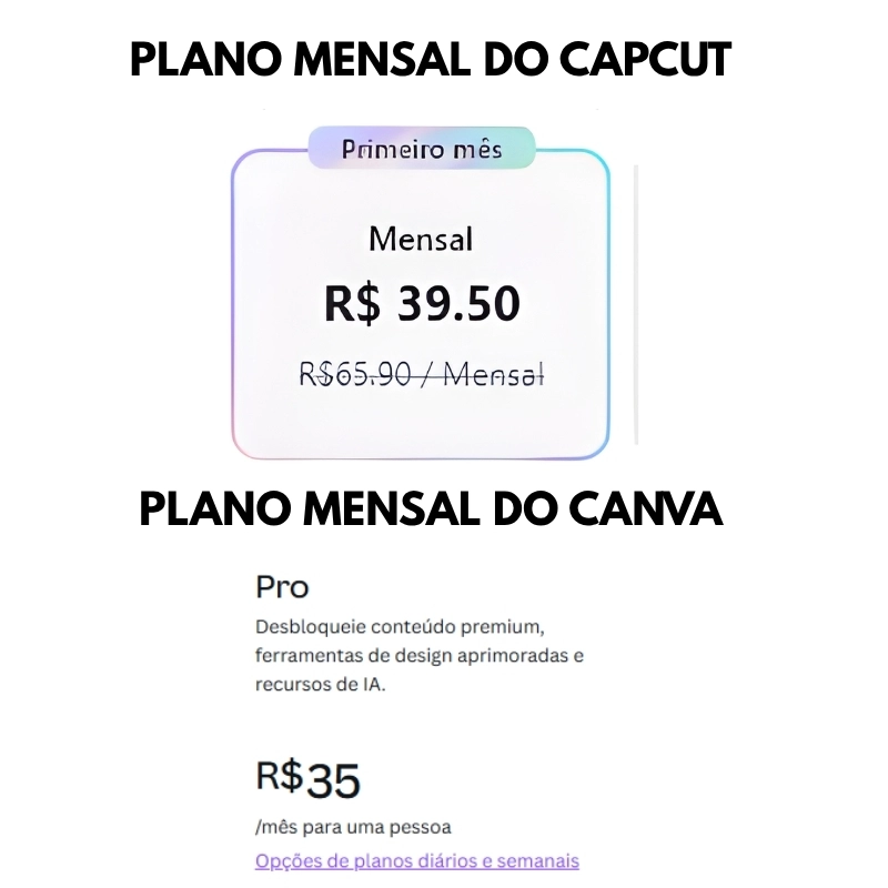 Pacote Creator: Canva Pro + CapCut Pro | Conta Privada (28 Dias) - imagem 3