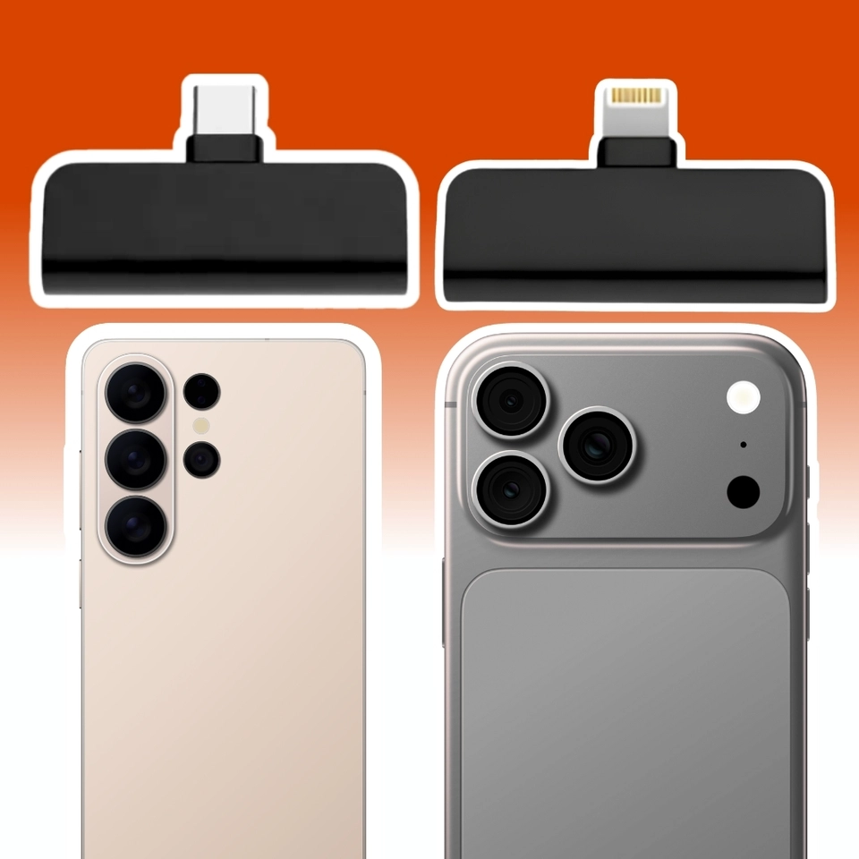 Microfone Lapela Sem Fio Profissional Wireless Quadrado Lightning ou typec KA-R10-TY-2in1 - 6
