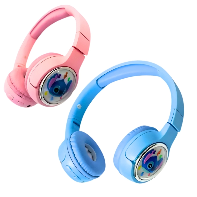 Fone De Ouvido Infantil Stitch - Perfeito Para Crianças - 4