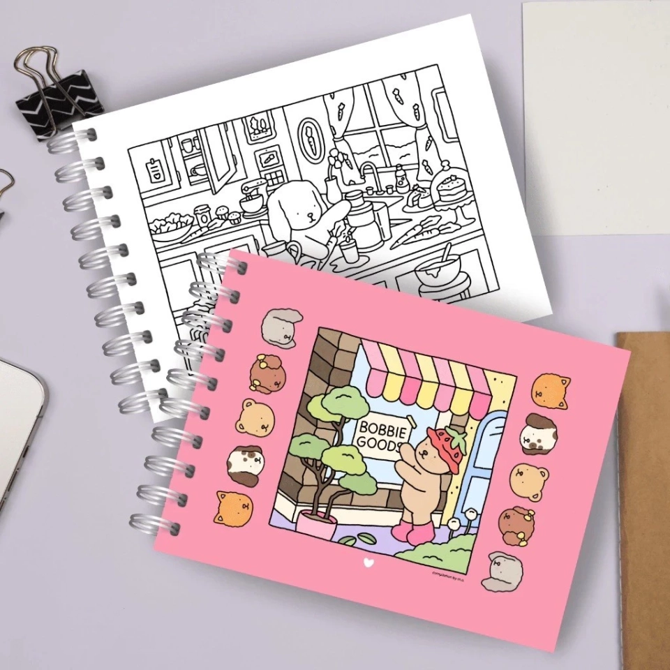 Livro para colorir personagens - 2