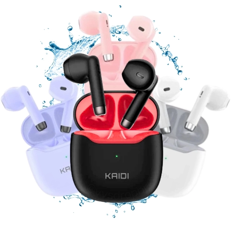 Fone de Ouvido Sem Fio Bluetooth 5,1 Kaidi 771 Original Para Sua Academia Corrida IPX4 prova agua - 1