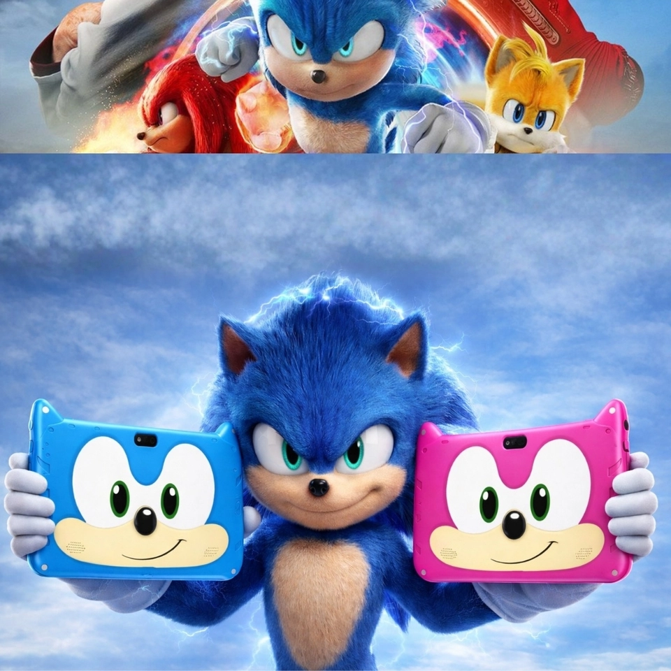 Tablet Sonic Para Crianças Infantil Menino Menina Kids Smart  - 2
