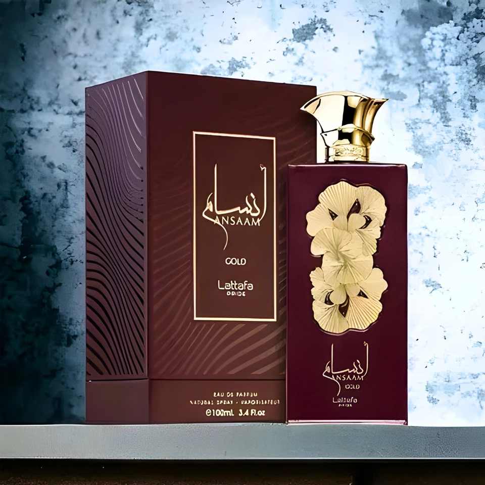 Perfume Ansaam Gold EDP 100ml Lattafa Pride - imagem 2
