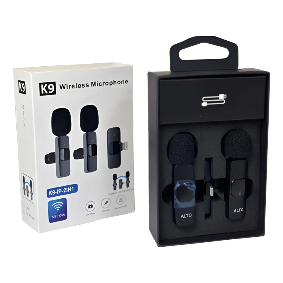 Mini Microfone De Lapela Sem Fio Profissional Magnético Com Cancelamento De Ruído Para iPhone Android Lighting Type C Phone - 4