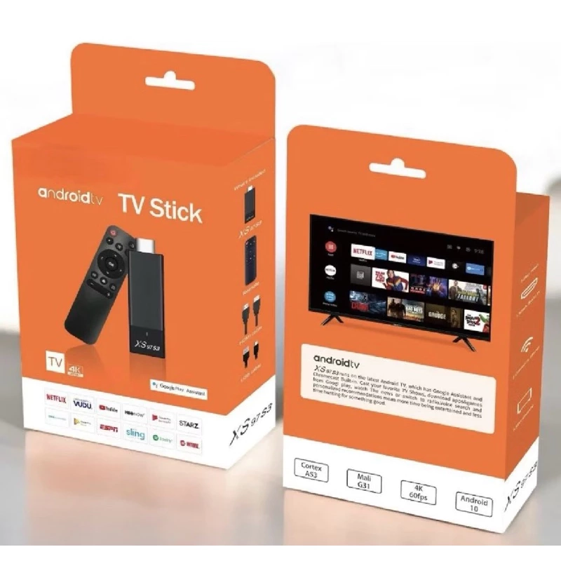Tv Stick / Smart Tv Android 4k Wi-fi Hdmi Streaming Cor Preto - 5