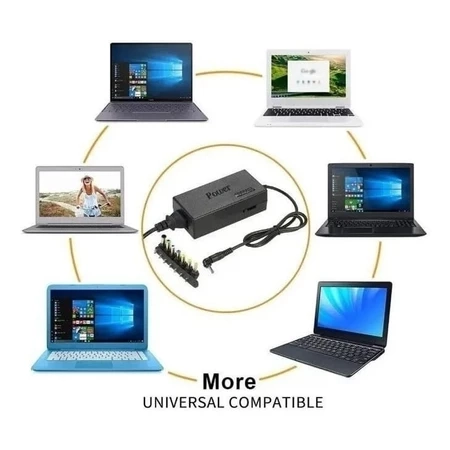 Fonte Carregador Universal Notebook Laptop Computador - 4
