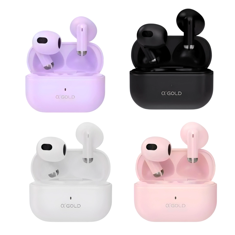 Mini Fone de Ouvido Bluetooth α’GOLD PLUS FN-BA28 TWS Sem Fio Compacto - imagem 4