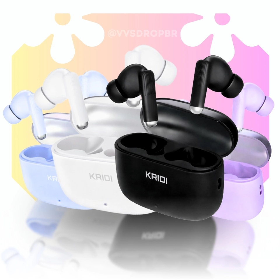 Fone de Ouvido Sem Fio Bluetooth Kaidi 763 Original Para Sua Academia Corrida TWS 5.1 gamer - imagem 1